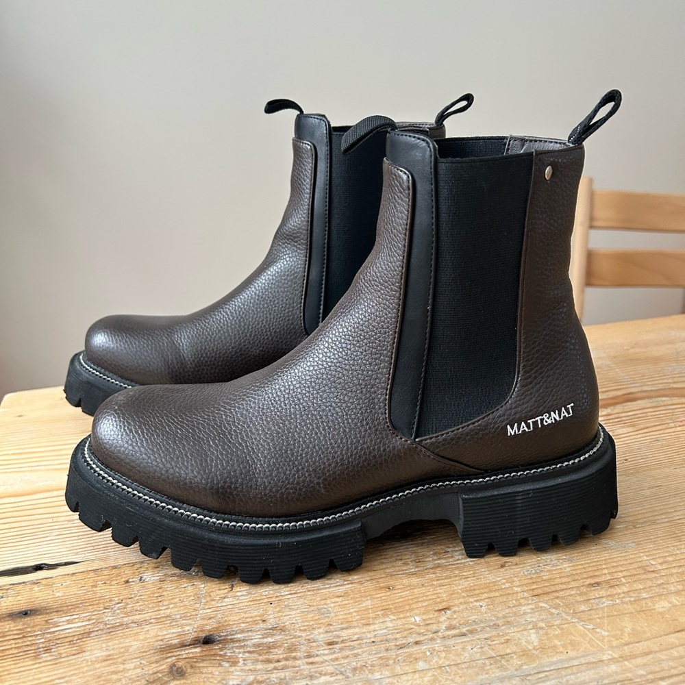 Women’s Matt & Nat Brown Chelsea Boots